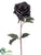 Rose Spray - Black - Pack of 12