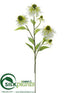 Silk Plants Direct Rudbeckia Spray - White - Pack of 12