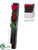 Rose Bud Spray - Red - Pack of 24