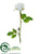 Rose Spray - White - Pack of 16