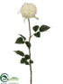 Silk Plants Direct Rose Spray - Cream - Pack of 12