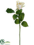 Silk Plants Direct Rose Bud Spray - Beige - Pack of 12