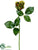 Rose Bud Spray - Green - Pack of 12