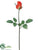 Silk Plants Direct Rose Bud Spray - Orange - Pack of 12