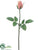 Rose Bud Spray - Pink Cream - Pack of 12