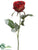 Large Rose Bud Spray - Burgundy - Pack of 12