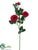 Rose Spray - Red - Pack of 12