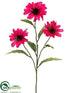 Silk Plants Direct Rudbeckia Spray - Beauty - Pack of 12