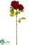 Velvet Rose Spray - Red - Pack of 24