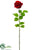 Silk Plants Direct Rose Spray - Red - Pack of 12