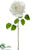 Silk Plants Direct Rose Spray - White - Pack of 12