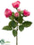 Rose Spray - White - Pack of 12