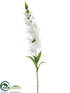 Silk Plants Direct Snapdragon Spray - Cream - Pack of 12