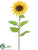 Silk Plants Direct Sunflower Spray - Yellow - Pack of 12