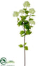 Silk Plants Direct Snowball Spray - Green Light - Pack of 12