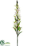 Silk Plants Direct Snapdragon Spray - Cream Green - Pack of 12