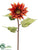 Sunflower Spray - Brick - Pack of 12