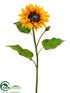 Silk Plants Direct Sunflower Spray - Yellow - Pack of 12