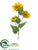 Sunflower Spray - Yellow - Pack of 12