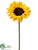 Sunflower Spray - Orange Yellow - Pack of 12