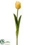 Silk Plants Direct Tulip Spray - Yellow - Pack of 12