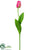 Tulip Spray - Pink Green - Pack of 12