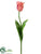 Silk Plants Direct Tulip Spray - Cream - Pack of 12