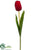 Tulip Spray - Red - Pack of 12