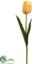 Silk Plants Direct Tulip Spray - Yellow - Pack of 12