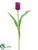 Tulip Spray - Plum - Pack of 12