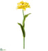 Silk Plants Direct Tulip Spray - Yellow - Pack of 12