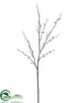 Silk Plants Direct Pussy Willow Spray - Gray - Pack of 12