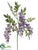 Wisteria Spray - Purple - Pack of 12