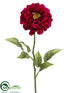 Silk Plants Direct Zinnia Spray - Beauty - Pack of 12