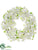 Cherry Blossom Wreath - White - Pack of 2