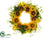 Sunflower Wreath - Yellow - Pack of 2