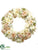 Peony, Rose, Snowball Wreath - Cream Blush - Pack of 1