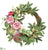 Peony, Dahlia, Eucalyptus Twig Wreath - Pink Mixed - Pack of 2