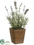 Silk Plants Direct Lavender - Purple - Pack of 4