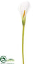 Silk Plants Direct Calla Lily Spray - White - Pack of 24