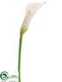 Silk Plants Direct Calla Lily Spray - White - Pack of 12