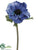 Anemone Spray - Blue - Pack of 12