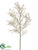 Prairie Grass Spray - White - Pack of 12