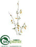 Silk Plants Direct Wild Bell Hanging Spray - Yellow - Pack of 12