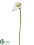 Silk Plants Direct Calla Lily Spray - White - Pack of 12