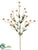 Wild Daisy Spray - Rust - Pack of 12