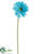 Gerbera Daisy Spray - Green Light Pink Hot Turquoise Dark - Pack of 12