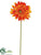 Gerbera Daisy Spray - Orange - Pack of 12