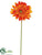 Gerbera Daisy Spray - Orange - Pack of 12