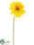 Gerbera Daisy Spray - Yellow - Pack of 12